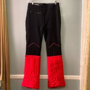 Profile Men’s Black and Red Skiing, Leg Gator Pants